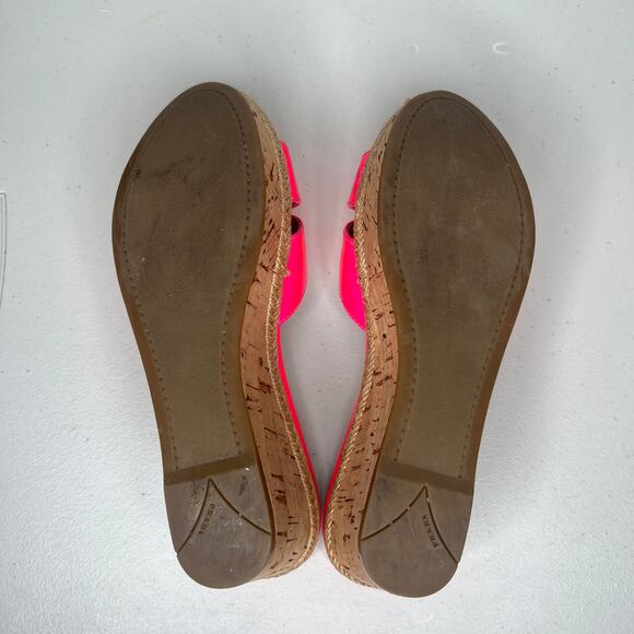 Prada Cork Wedge Platform Sandal Size 36.5 - Picture 8 of 11